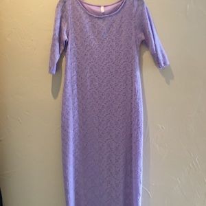 Pinkblush maternity dress in lavender